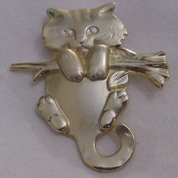 JJ Jonette Jewelry Bronze Pewter 'I Hate this Game of GOLF' Tack Pin